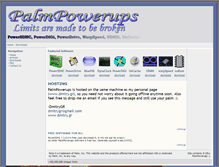 Tablet Screenshot of palmpowerups.com